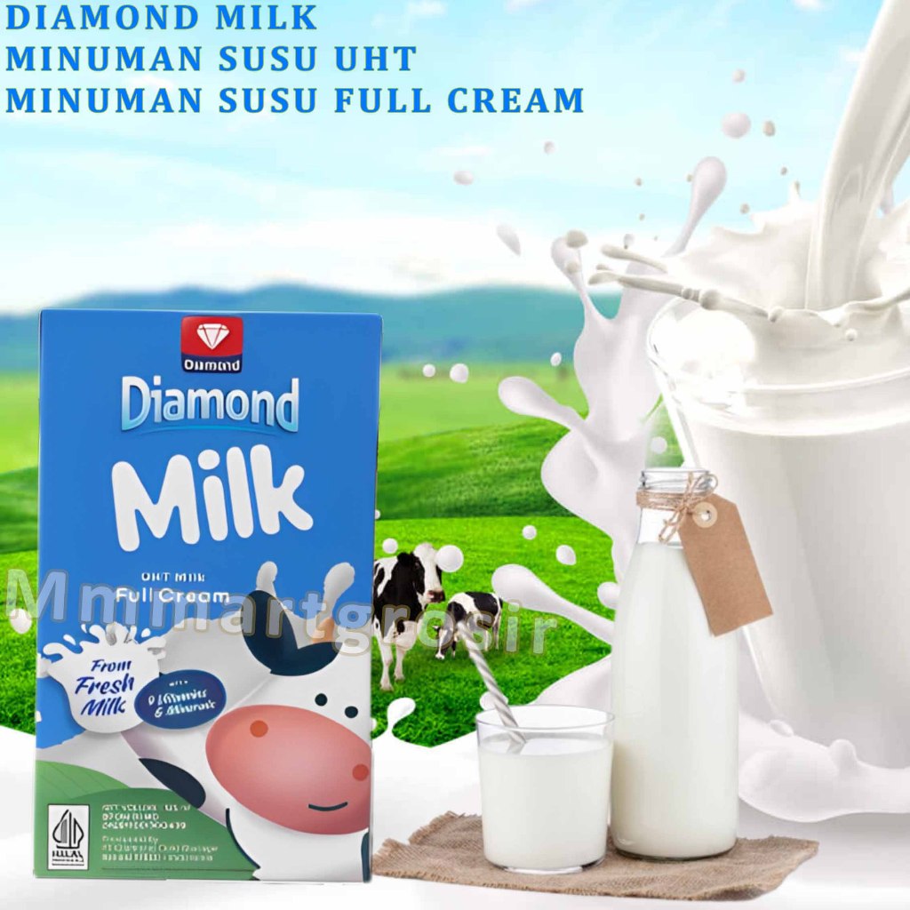 

Diamond Milk / Minuman Susu UHT / Minuman Susu Full Cream / 125ml