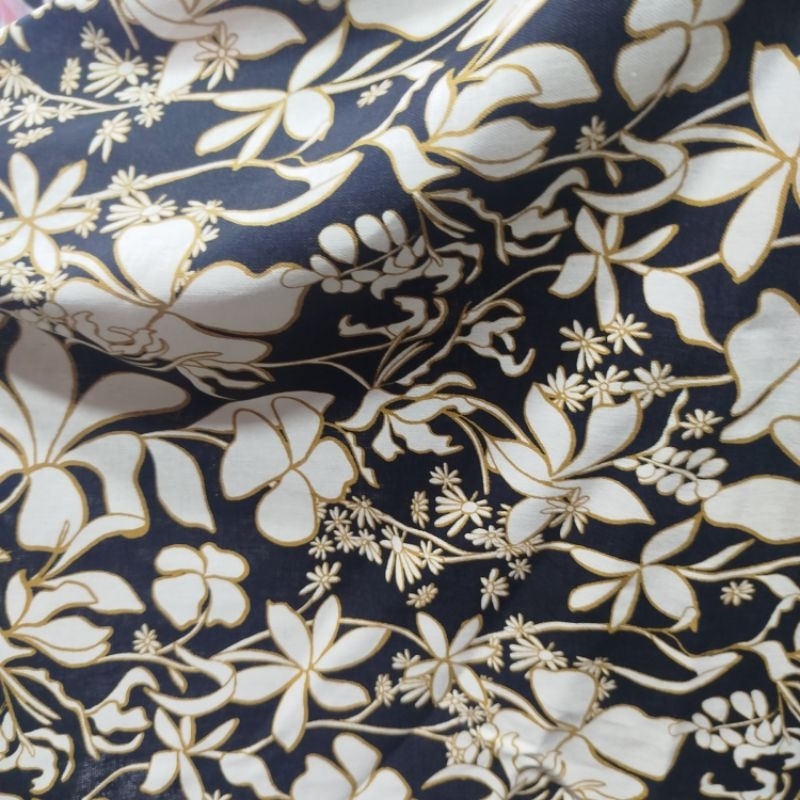 Bahan linen motif | kain linen | bahan linen motif bunga | linen pure | kain linen | bahan kemeja | 