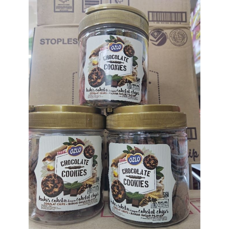 

ozlo chocolate cookies toples 145gr