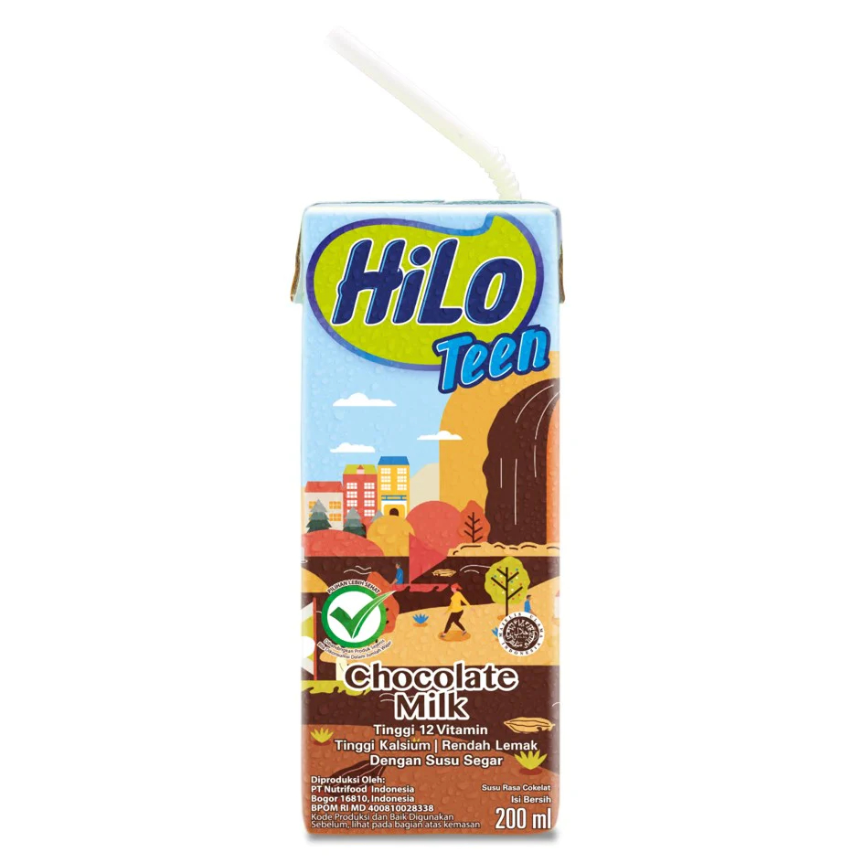 

HILO TEEN RTD COKLAT 200ML 24