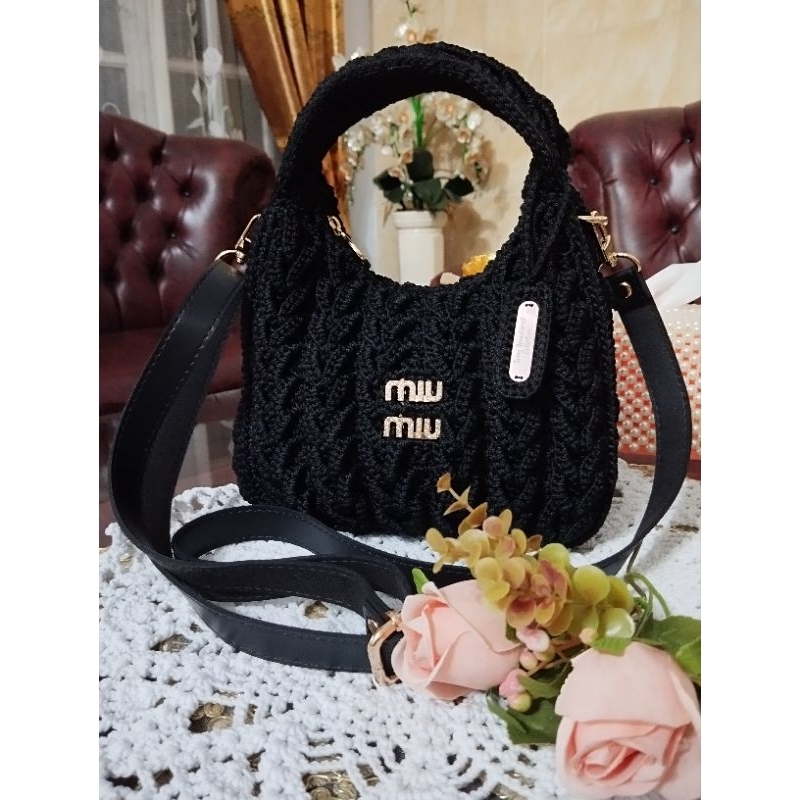 MiuMiu bag rajut