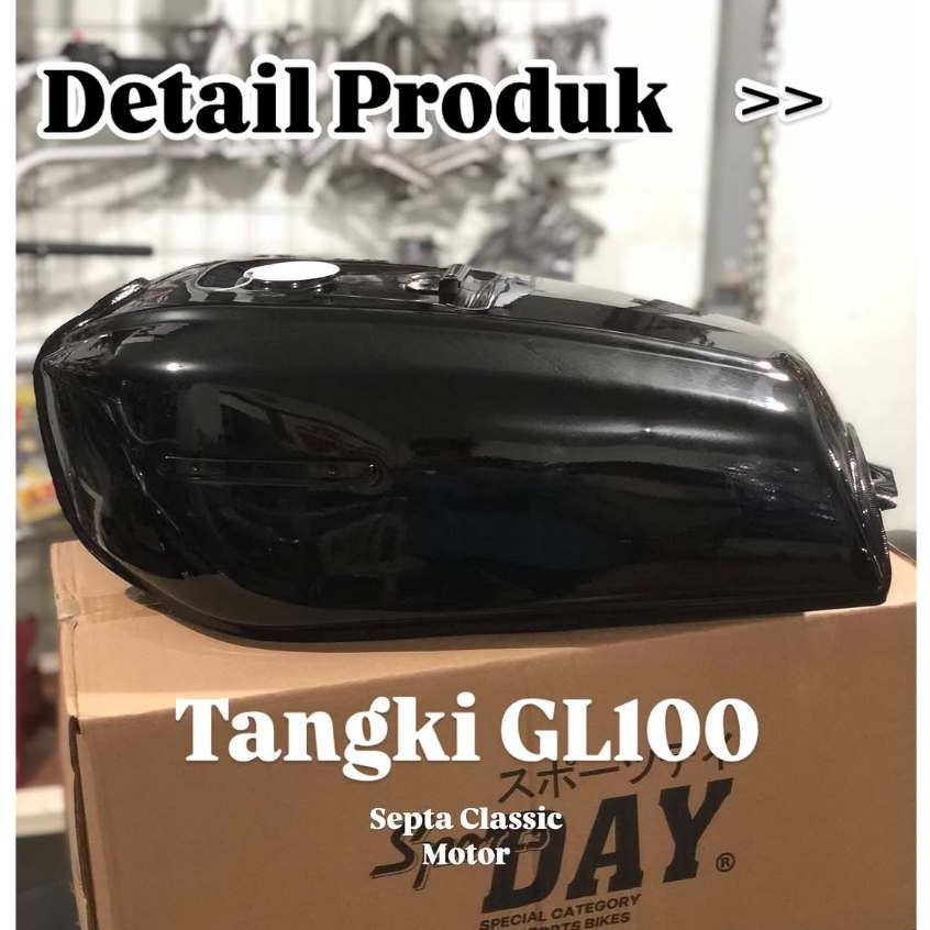 Tangki GL 100 Import Gastank Tangki GL100 GL125 Full Press Pabrik
