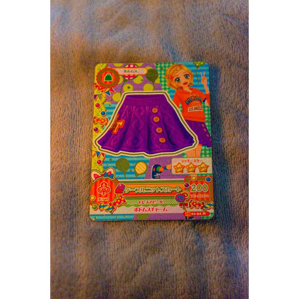 Aikatsu Cards Japanese