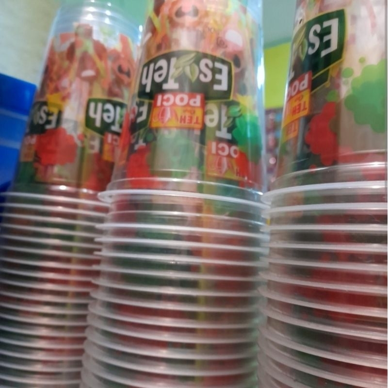 Gelas Teh Poci Cup Teh Poci 12oz, 16oz, 22oz Original