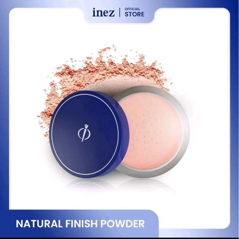 INEZ CCP Natural Finish Powder  / bedak tabur glowing / bedak tabur shimmery