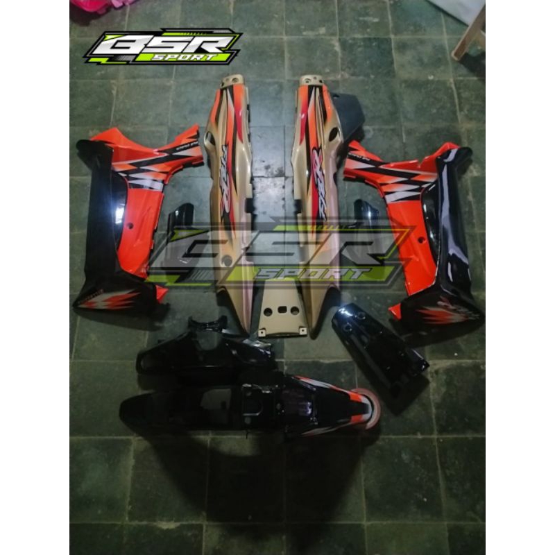 Cover body halus full set fiz r body f1zr bodi set fiz r milenium gold