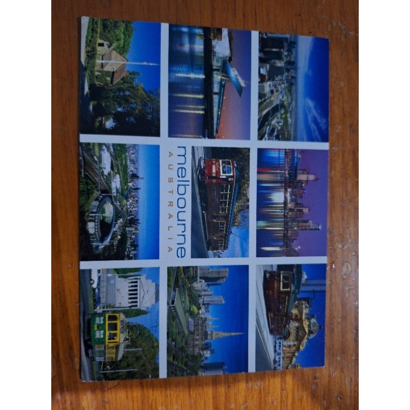 

kartu pos melbourne/australia postcard