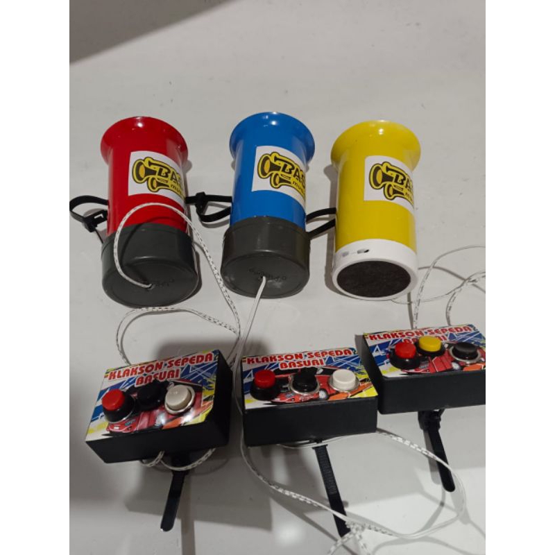 klakson sepeda basuri telolet dengan tombol