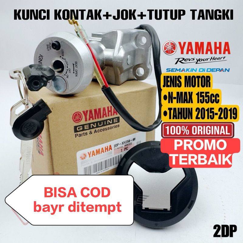 kunci kontak set + tangki Yamaha nmax 155 old,nmax lama