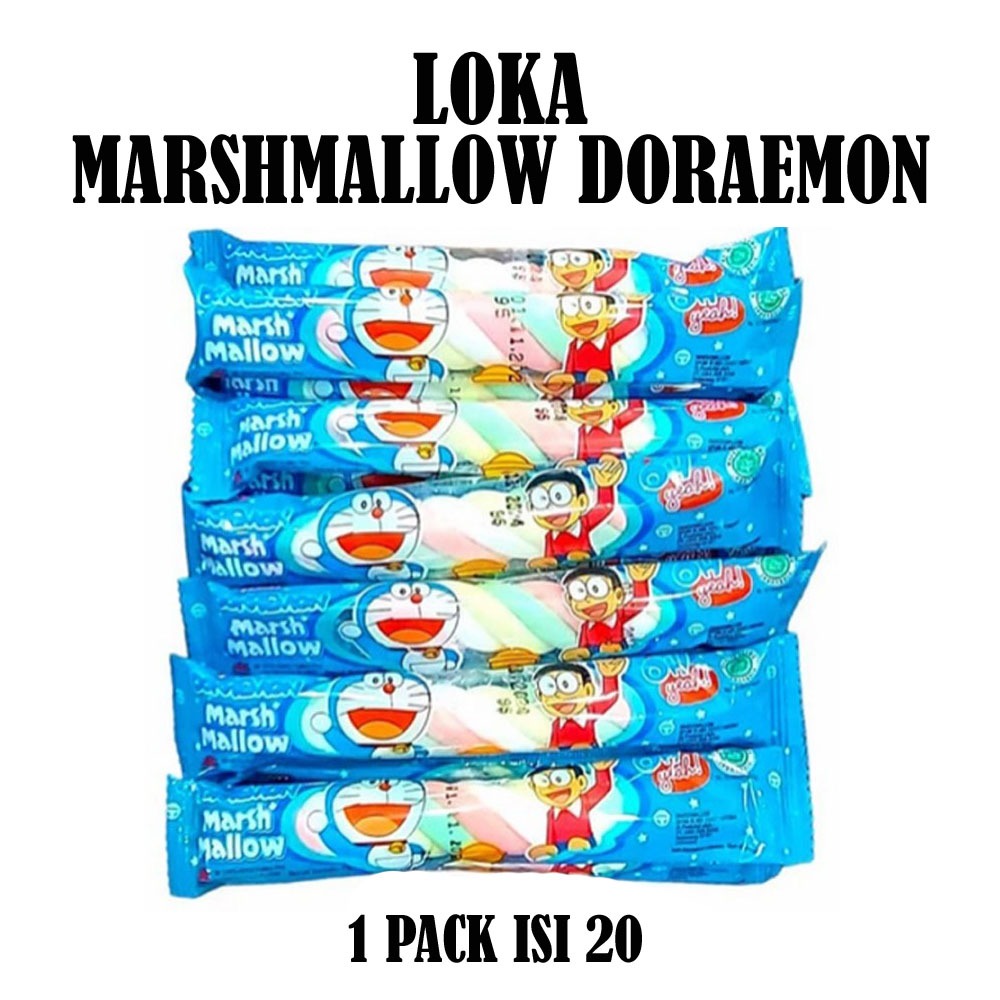 

LOKA MARSHMALLOW DORAEMON PACK ISI 20