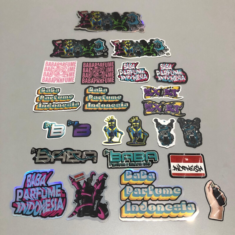 Stiker Baba Parfume Indonesia