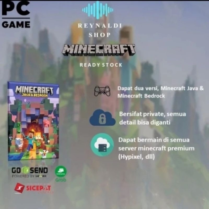 Minecraft Java & Bedrock Edition PC Original