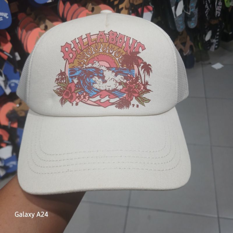 Topi Billabong Trucker White Cap