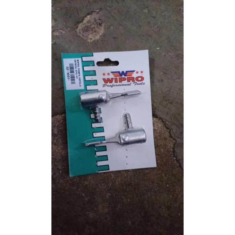 KEPALA POMPA SEPEDA WIPRO / COP POMPA SEPEDA MOTOR