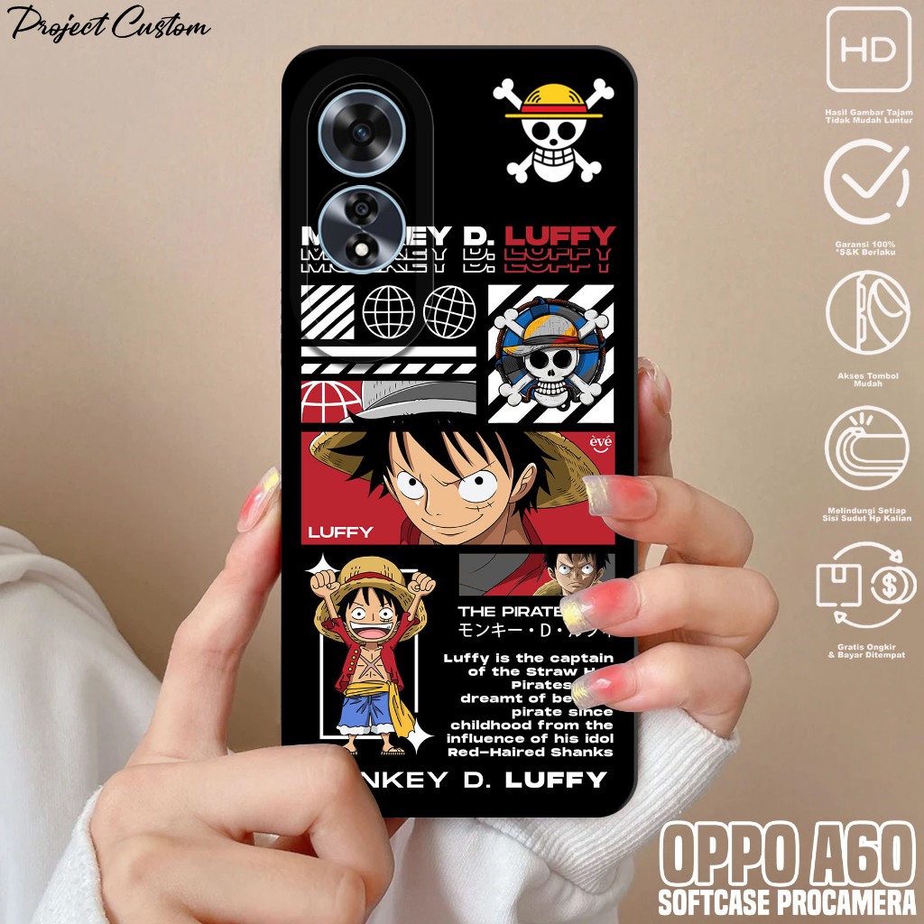Softcase Hp OPPO A60 - Case Hp OPPO A60 ( AES ) Silikon Hp OPPO A60 - Casing Hp OPPO A60 - Cassing H
