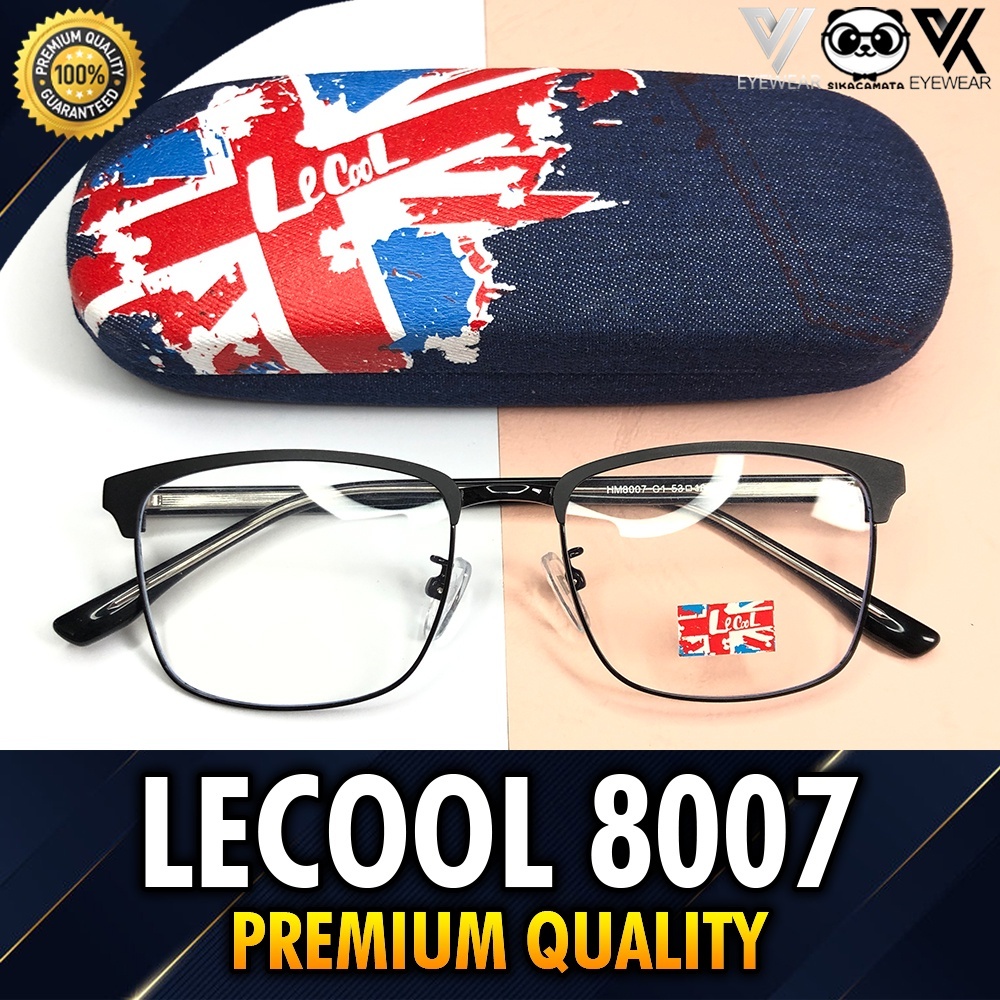 Kacamata PREMIUM LeCool 8007 Original Impor Photocromic Sunglass Blueray Bluecromic MINUS/PLUS/SILIN