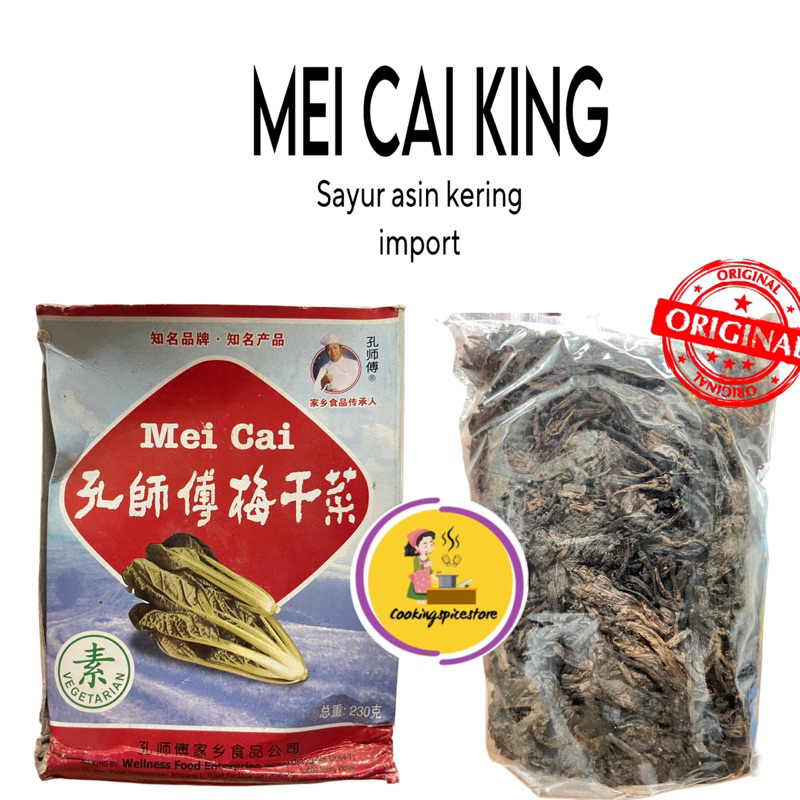 Mei cai King Sayur Asin Kering / Mei Cai Vegetarian 230gr