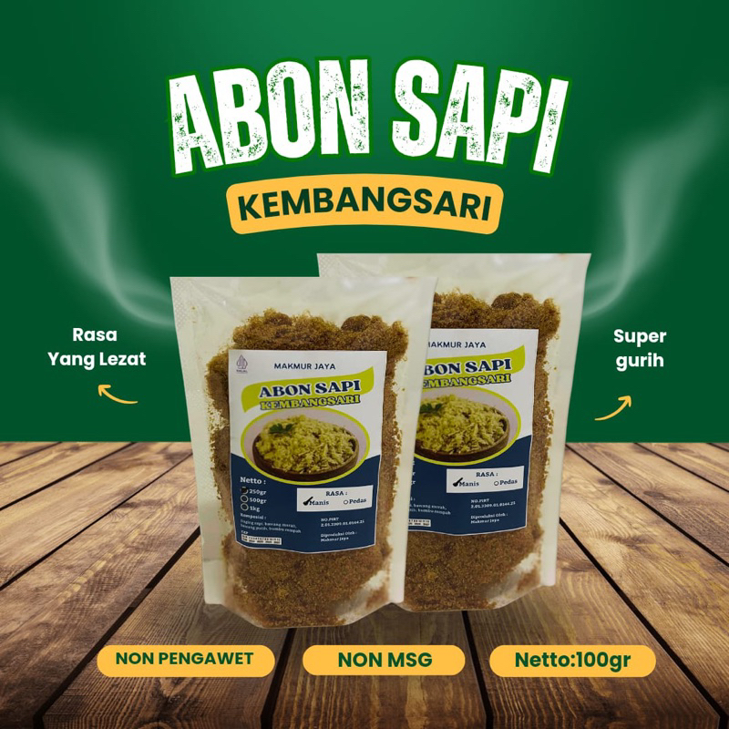 

abon sapi kembang sari