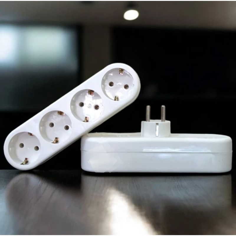 ERKE STEKER STOP KONTAK 3 LUBANG / COLOKAN STOPKONTAK BERKUALITAS SNI