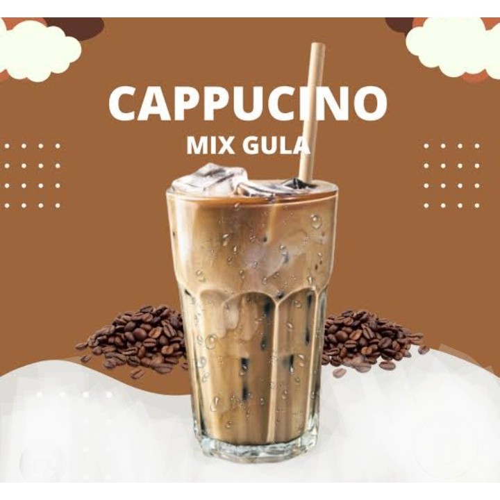 

Bubuk minuman cappucino cincau powder 1kg asli original super premium