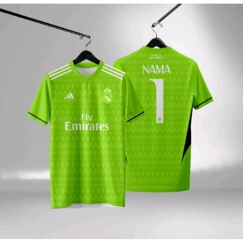 jersey full printing goll kiper real madrid