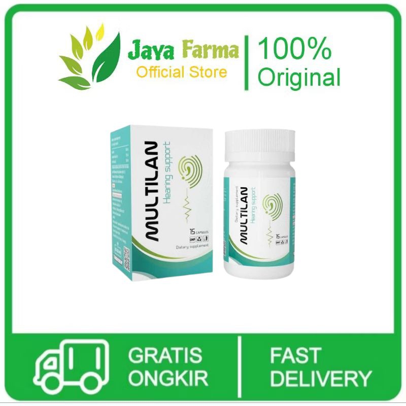 Multilan Asli Original Obat Telinga Memulihkan Pendengaran