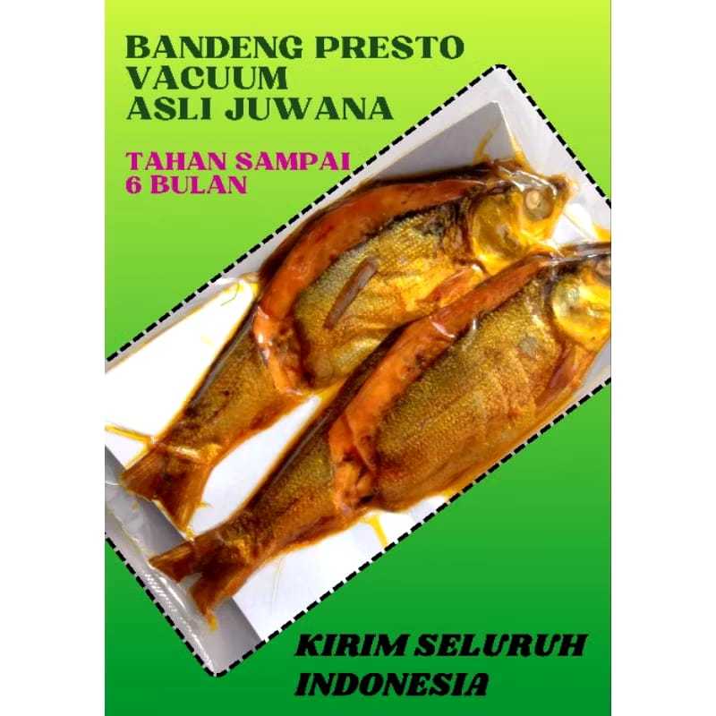 

Bandeng Presto Juwana Vacuum Isi 2 garpu sendok resto