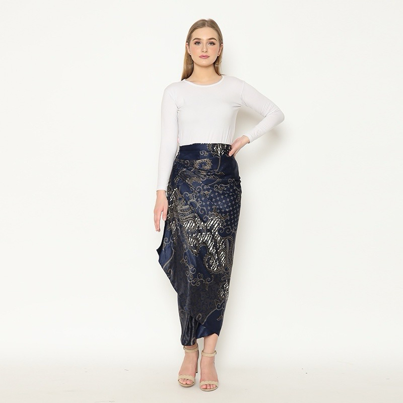 Hadinata Batik Wanita Rok Lilit Jasmine Jaffar