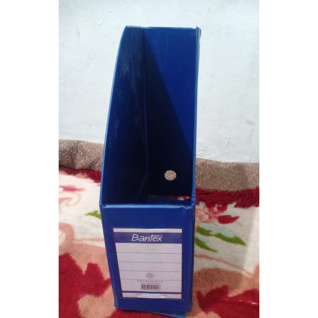 

boxfile bantex folio 4011 / biru,hitam (BEKAS MASIH BAGUS)