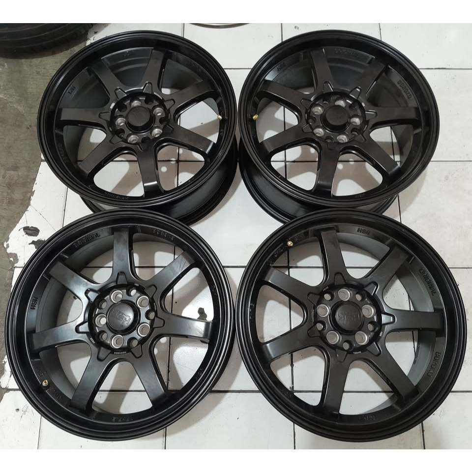 Velg Seken HSR Ring 17 Lebar 7,5 Baut 5 Second Murah R17 Mobil AVANZA LIVINA MOBILIO JAZZ YARIS DLL