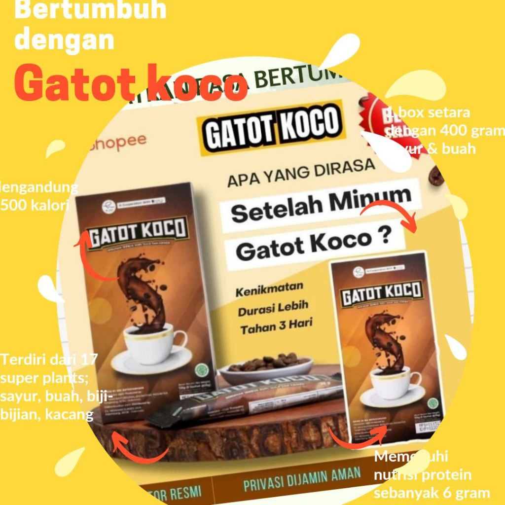 

gatot koco dr richard lee kopinya pria