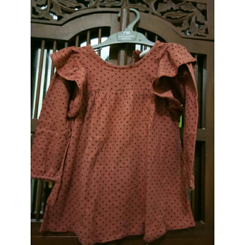 Dress zara baby terracotta