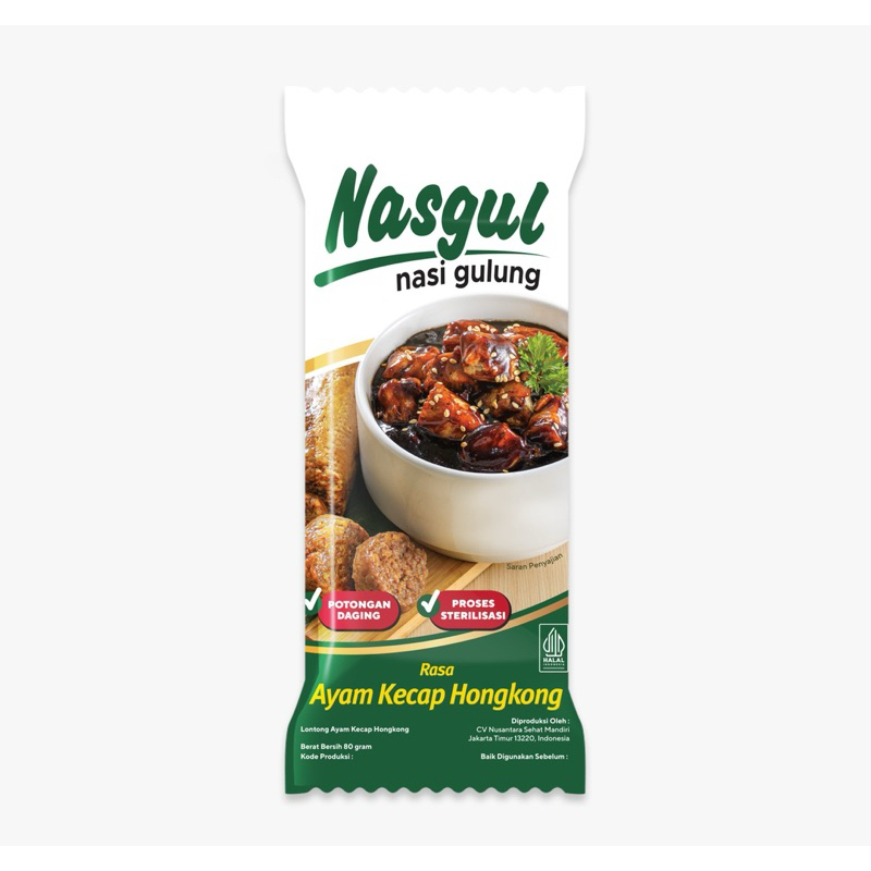 

Manita Nasgul ( Nasi gulung) siap santap ukuran 80gram