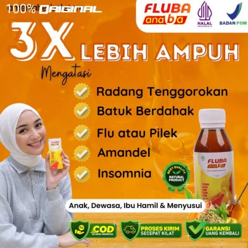 

Madu FLUBA ANABA Flu dan Batuk Lebih Cepat Khasiatnya