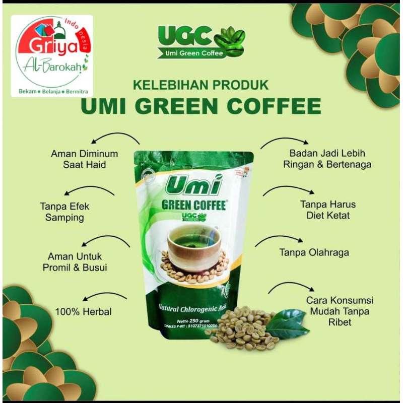 

PROMO BELI 1 Umi Green Coffee (UGC), Ada hadiah di setiap pembelian