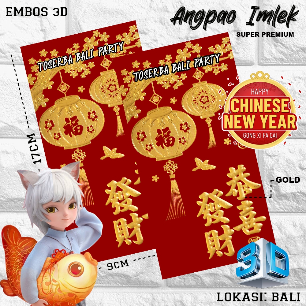 

KERTAS ANGPAO IMLEK GOLD GLITER 1 PREMIUM