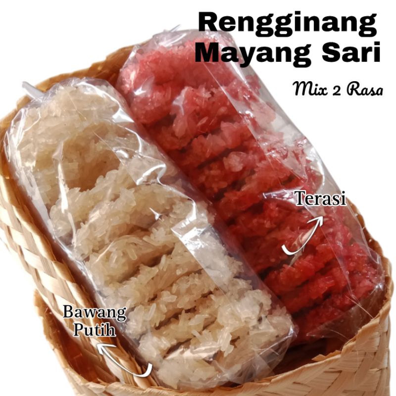 

Paket combo mix isi 2 bks rengginang mentah 2 rasa mayang sari