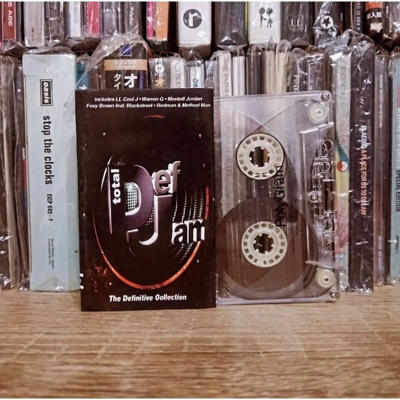 KASET PITA ORI VA - Total Def Jam Definitive Collection ll Cool J Method Man Beastie Boys Public Ene
