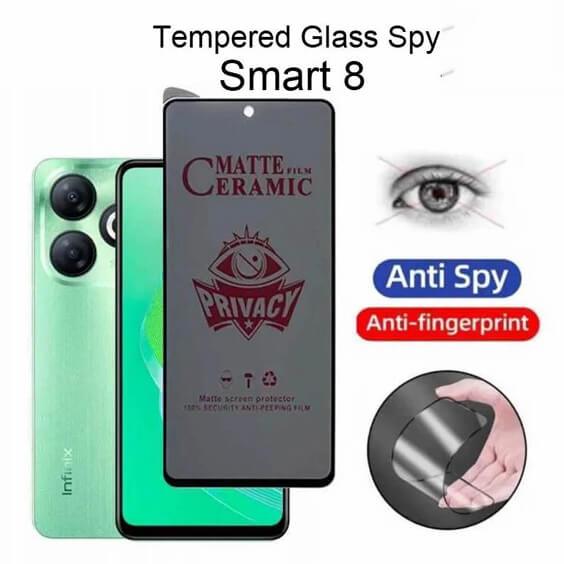 TEMPERED GLASS INFINIX SMART 8 - INFINIX HOT 40i - INFINIX SMART 8 PRO - Pelindung Layar Tempered Gl