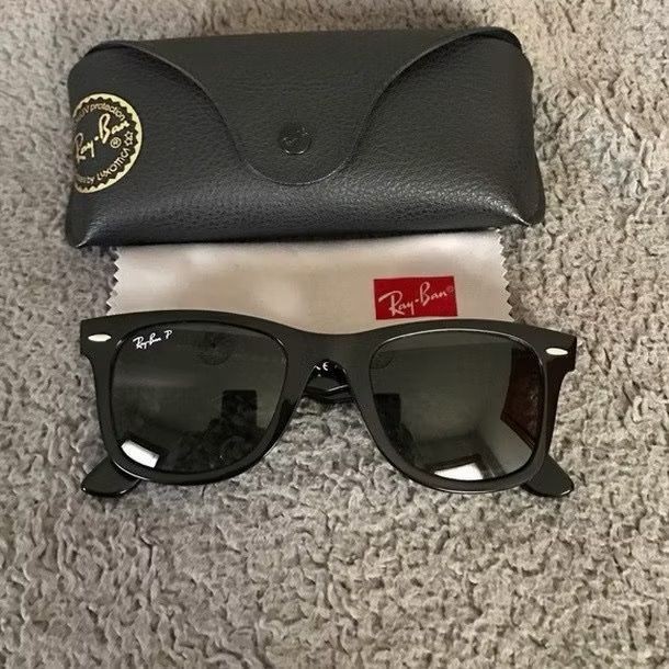 Kacamata Rayban wayfarer RB 2140 polarized size 54 100% original