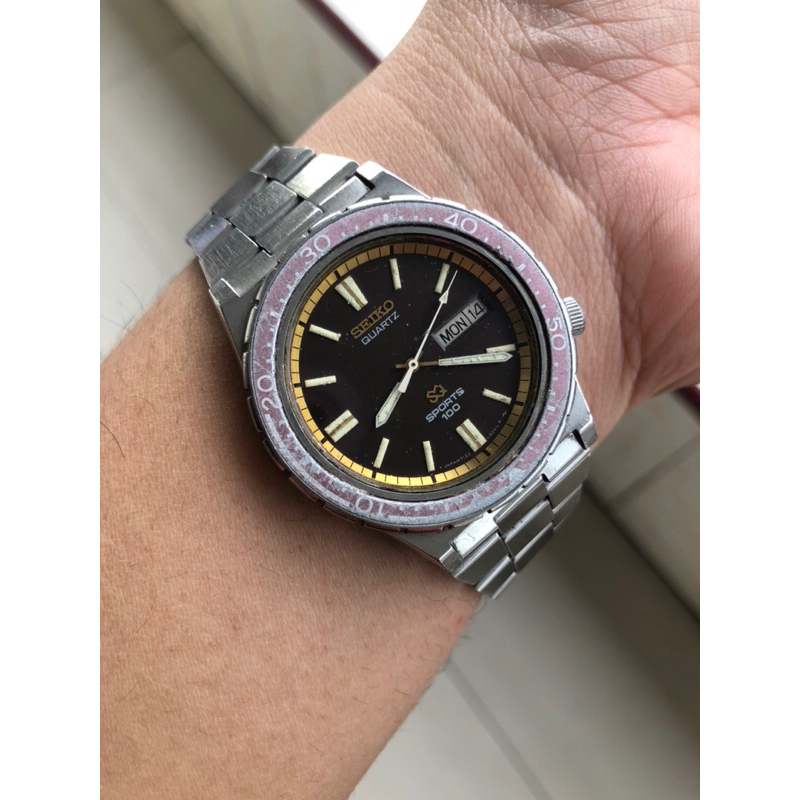 jam seiko SQ cocktail original rare item