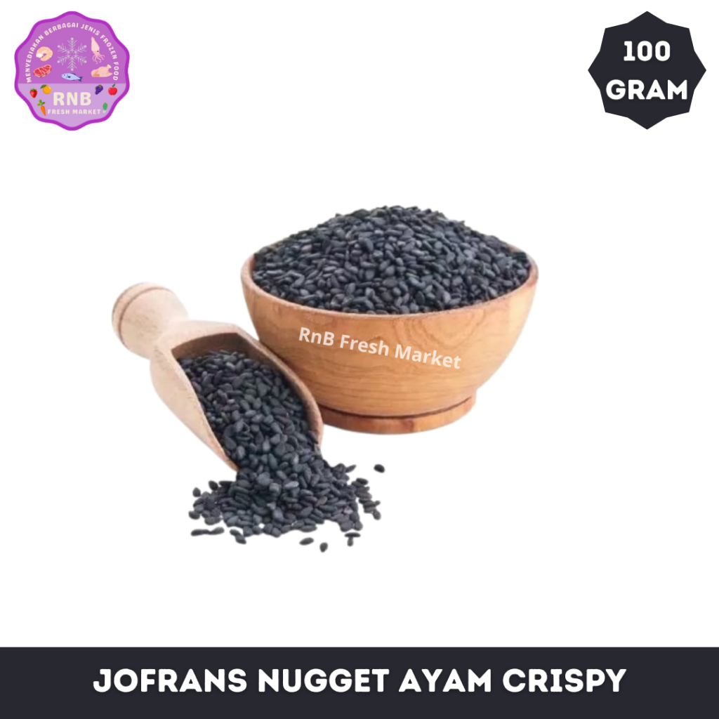 

Biji Wijen Hitam Netto 100 Gram