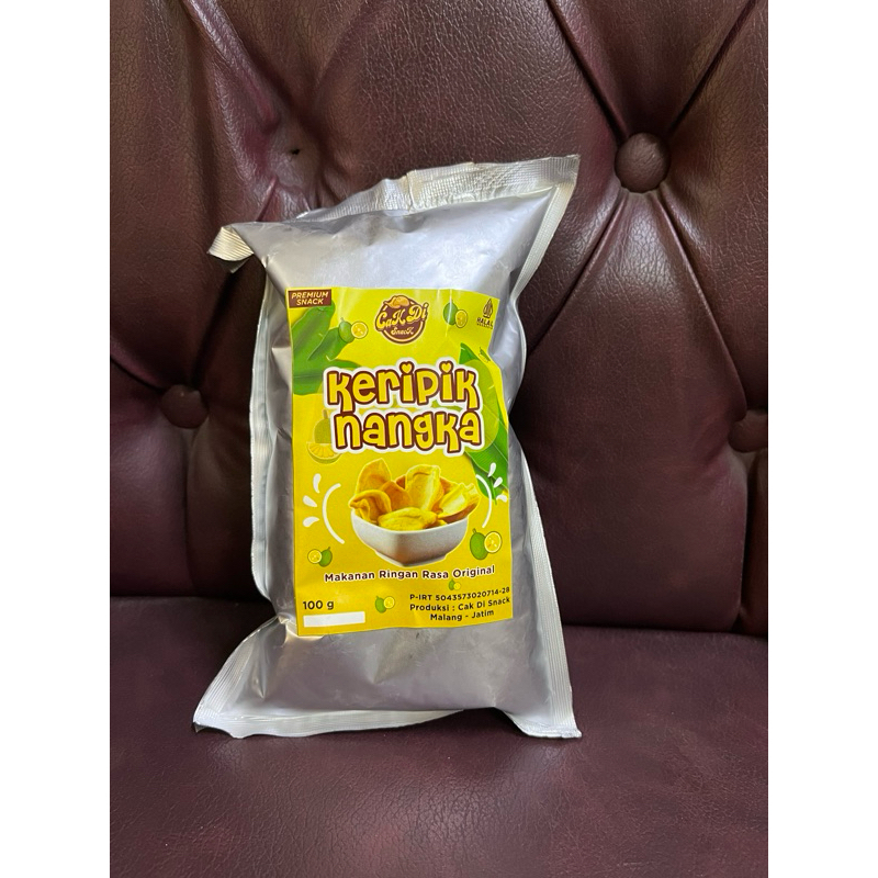 

Keripik Nangka Cakdi Premium 100gram asli Malang