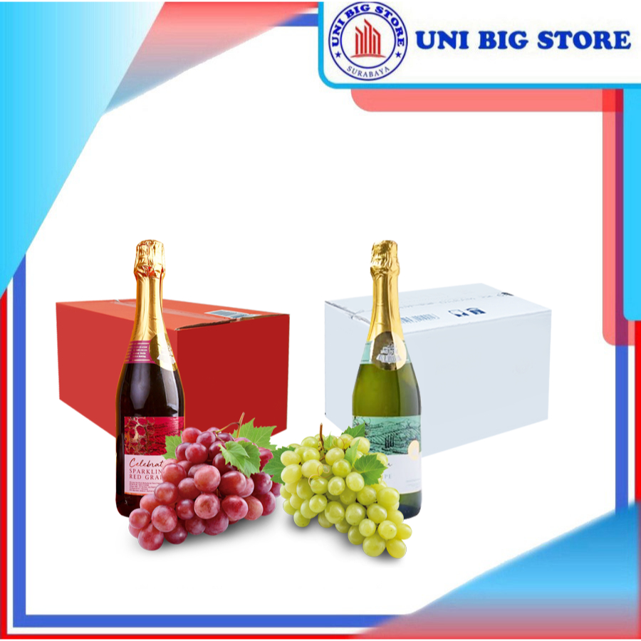 

Star Village Celebration Sparkling White Grape | Red Grape Juice 750 ml x 6 pcs DUS
