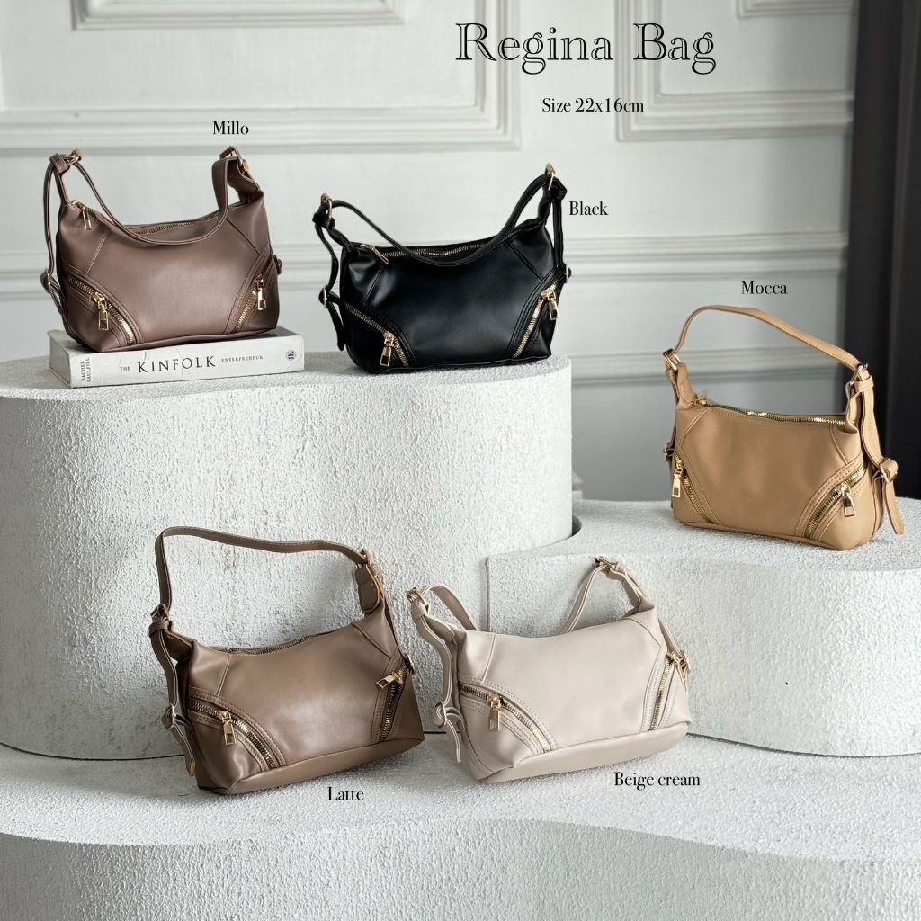 Grosir Tas Wanita Kekinian Regi Shoulderbag - Tas Wanita Kekinian Murah - Tas Branded Wanita