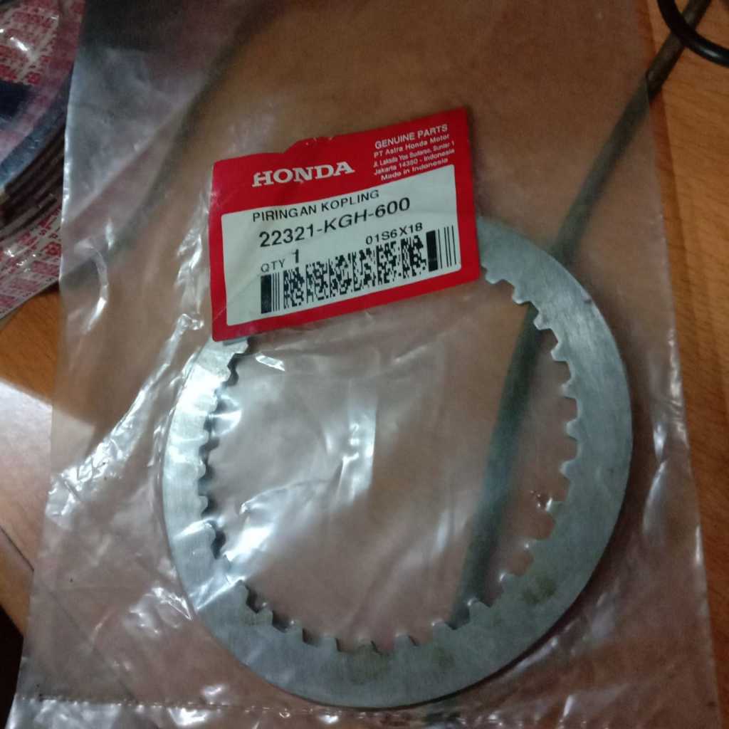 Plat Kopling / Plate Clutch – CS1 & CBR 150R / 22321-KGH-600 ORIGINAL AHM