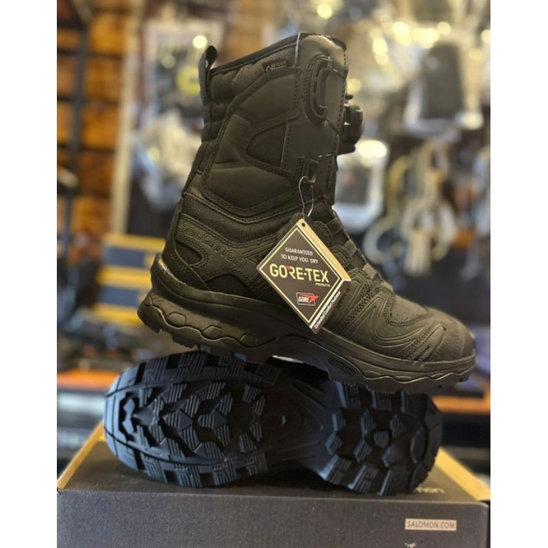 sepatu salomon tali putar/ sepatu pdl salomon tali putar/ sepatu salomon pdl