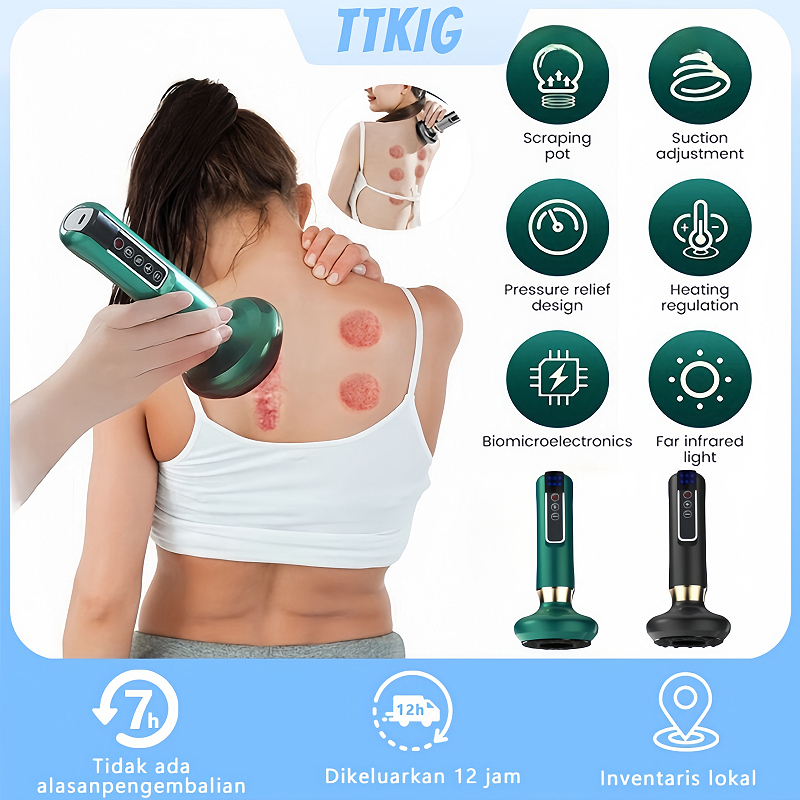 Alat Bekam / Bekam Alat Kerok / Bekam Elektrik / Alat Bekam Lengkap Bekam Elektrik Kerokan