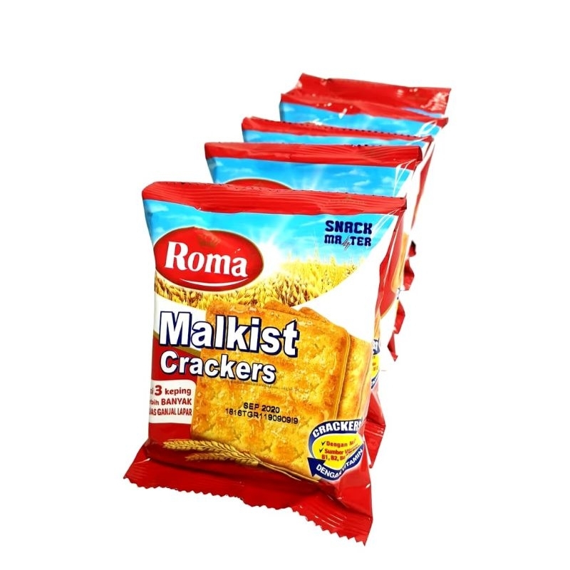 

Roma Malkist crackers rencang isi 10pcs