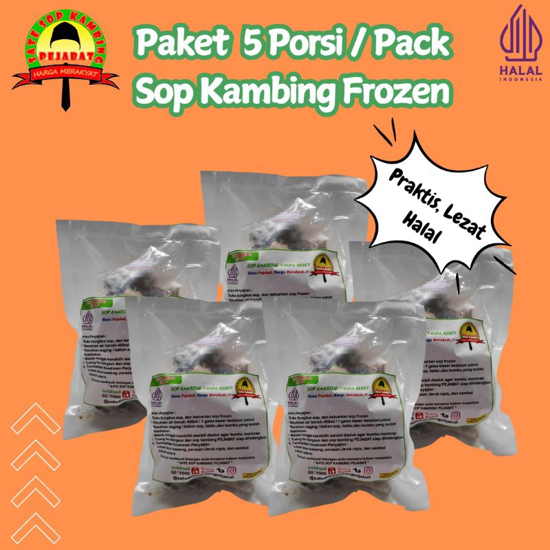 

Paket 5 Porsi Sop Kambing Frozen